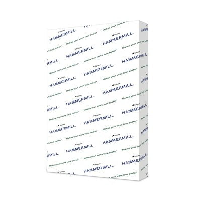 Hammermill - ورق طباعة ملون، درجة نصوع 100، مقاس 12 × 18، أبيض صور - 500 ورقة/رزمة