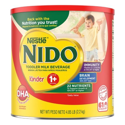 Nestle NIDO 1+ Toddler Milk Beverage, 4.85 lb.