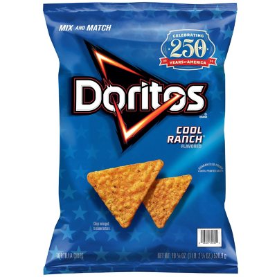 Doritos Cool Ranch Tortilla Chips, 18.38 oz.