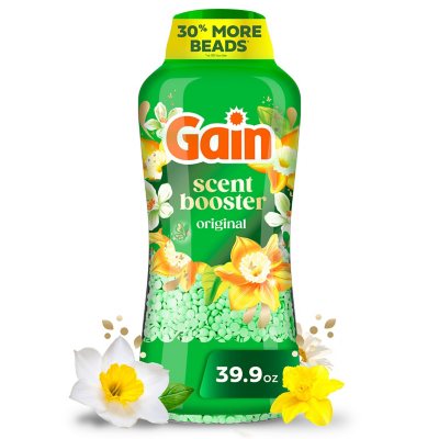 Gain Fireworks In-Wash Scent Booster Beads, Original Scent, 39.9 oz