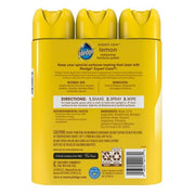 Pledge Furniture Enhancing Polish Spray, Lemon, 3ct., 29 oz.