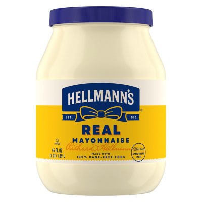 Hellmann's Real Mayonnaise, 64 oz.