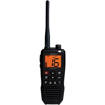 جهاز لاسلكي بحري محمول ثنائي الاتجاه عائم من Uniden Atlantis 275 VHF