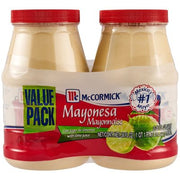 McCormick Mayonesa Mayonnaise with Lime Juice, 28 oz., 2 pk.