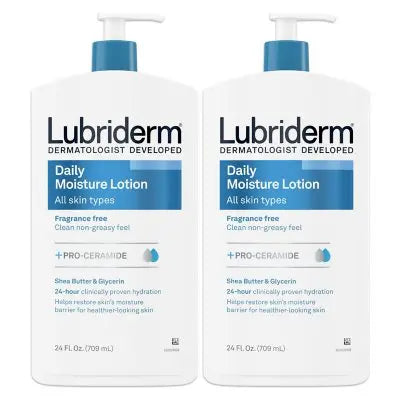 Lubriderm Daily Moisture Body Lotion, 24 fl. oz., 2 pk.