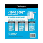Neutrogena Hydro Boost Feuchtigkeitsspendender Waschgel, 230 ml, 3er-Pack