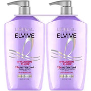 L'Oreal Hyaluron Shampoo & Conditioner, 40 fl. oz., 2 pk.