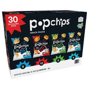 Popchips Variety Pack Chips, 0.8 oz., 30 pk.