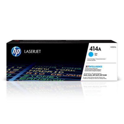 HP 414A, Cyan Original LaserJet Toner Cartridge