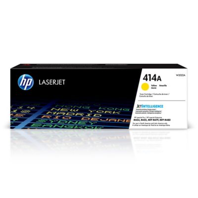 HP 414A, Yellow Original LaserJet Toner Cartridge