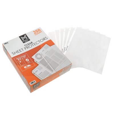 Member's Mark Sheet Protectors، 250 عبوة