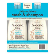 Aveeno Baby 2-in-1 Wash and Shampoo, 18 fl. oz., 2 pk.