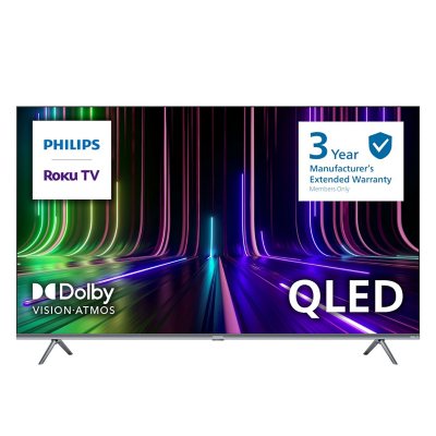 تلفزيون ذكي روكو 4K QLED من سلسلة Philips 7900 بحجم 55 بوصة