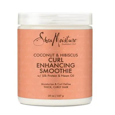 Shea Moisture Curl Enhancing Smoothie Hair Cream, Coconut and Hibiscus, 20 oz.