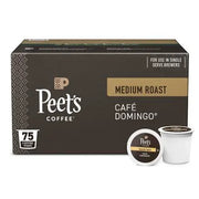 Peet's Coffee Medium Roast K-Cup Pods, CafÃ© Domingo 75 ct.