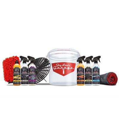 Jay Leno's Garage Showroom Shine Detailing Bucket Kit - 10 Piece