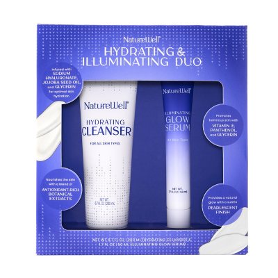 NatureWell Feuchtigkeitsspendendes Reiniger- & Serum-Set