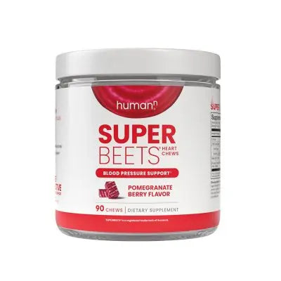HumanN SuperBeets Heart Chews, Pomegranate Berry 90 ct.