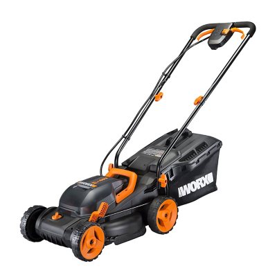 Worx 40V Power Share جزازة عشب 14 بوصة بتقنية INTELLICUT
