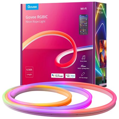 Govee 6.5ft RGBIC Neon Rope Light