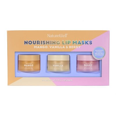 NatureWell Hydrating Lip Maske, Multipack, 0,70 oz., 3er-Pack