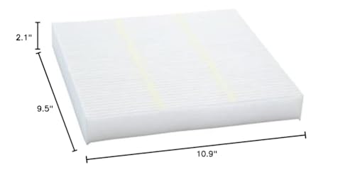ECOGARD XC36080 Premium Cabin Air Filter (One Pack)