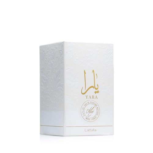 Lattafa Yara Moi - Floral, Fruity, Gourmand - Eau de Parfum Long-Lasting Fragrance for Women, 3.40 Ounce / 100 ml