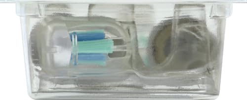 Philips Sonicare C2 Plaque Control - Genuine Replacement Electric Toothbrush Heads, White, 3 Pack, HX9023/65