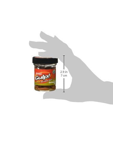 Berkley Gulp! Earthworm , Brown, 4-Inch