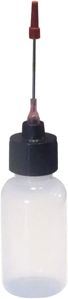 Hicet 2 Bottles -1 OZ Size Bottles with Stainless Needle tip for All Your Gun Oils