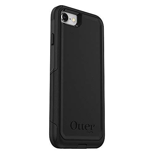 OtterBox iPhone SE 3rd & 2nd Gen (NOT SE4 – 2025 MODEL) iPhone 8 & iPhone 7 (NOT PLUS SIZED MODELS) Commuter Series Case - Black, Slim & Tough, Pocket-Friendly, with Port Protection