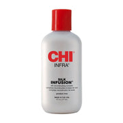 CHI Infra Silk Infusion، علاج مرمم يترك على الشعر لتقوية وحماية جميع أنواع الشعر، خالٍ من الكحول، 6 أوقية