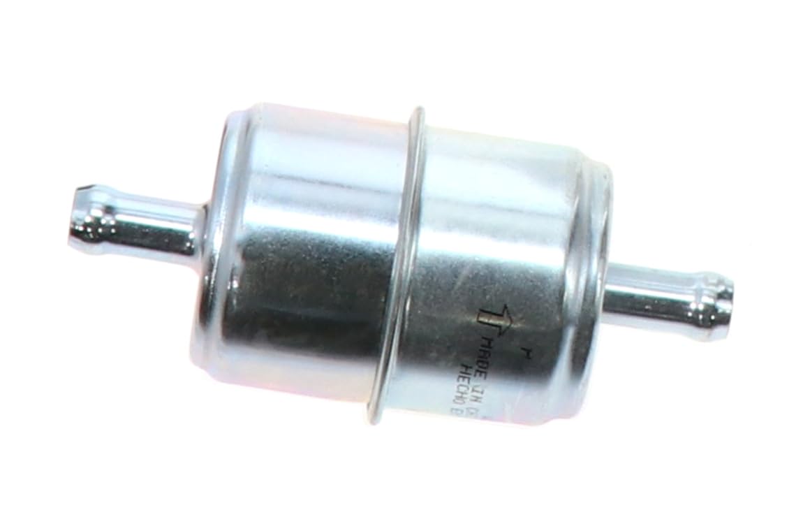 WIX 33033 Universal In-Line Fuel Filter with 3/8â€ Clamp-On Inlet/Outlet, Max Pressure 60-PSI