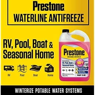 Garden at Home RV/Waterline Antifreeze RVs, Pools, Boats and Seasonal Homes - 1 gal (-100° F), Pink