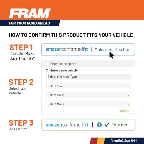 FRAM Extra Guard PH4967 10K Mile Change Automotive Replacement Interval Spin-On Engine Oil Filter for Select Vehicle Model Years, Vehicle Engine Protection Oil Filter for Everyday Drivers