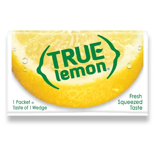 True Lemon Water Enhancer Packets - Sugar-Free, 0 Calorie Drink Mix with Real Lemon Flavor (Bulk Pack of 500)