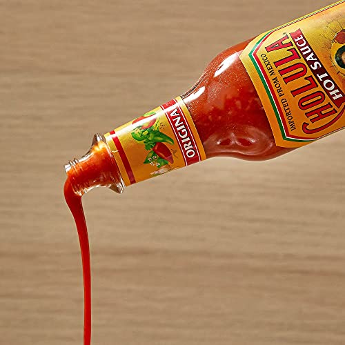 Cholula Hot Sauce Variety Pack, Product of Mexico, Gift Set Includes Six 5 Fl Oz Signature Cholula Hot Sauces for Eggs, Pizza, Mexican Dishes, and More, 30 fl oz