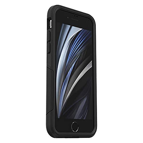OtterBox iPhone SE 3rd & 2nd Gen (NOT SE4 – 2025 MODEL) iPhone 8 & iPhone 7 (NOT PLUS SIZED MODELS) Commuter Series Case - Black, Slim & Tough, Pocket-Friendly, with Port Protection
