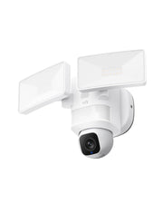 eufy Security Floodlight Camera E30, Security Camera Outdoor, 360 degrees Pan and Tilt, AI Detection and Tracking, 2K Video, 2.4GHz Wi-Fi, 2,000 Lumens, Custom Voice and Light Alerts, 24/7 Recording