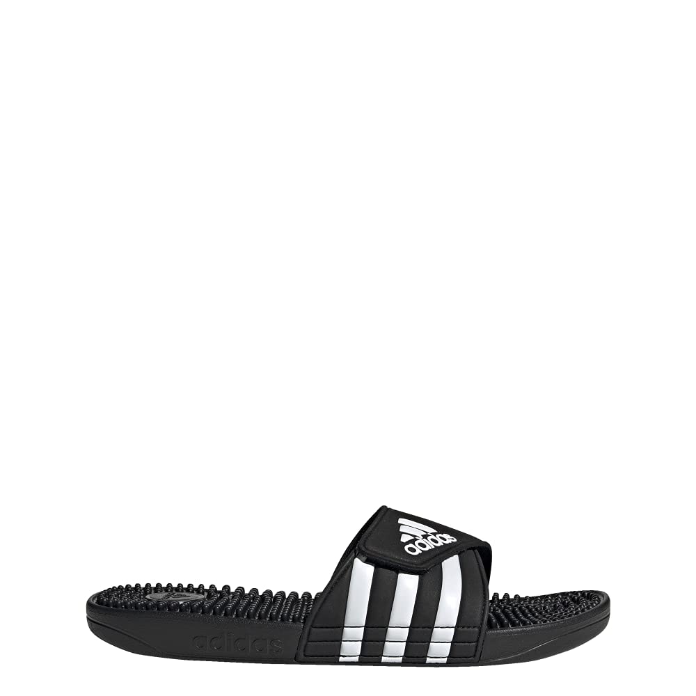 adidas Performance adissage Sandal, black/white/black, 11 M US