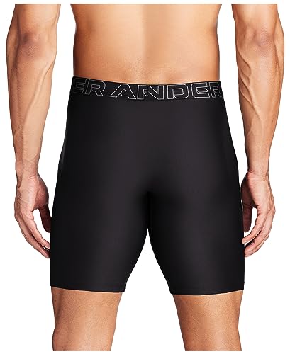 Under Armour Men's Multi-Pack Performance Tech Long-Leg Boxer Brief, 9" Inseam, All-Day Comfort