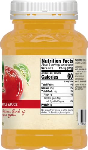 Santa Cruz Organic Apple Sauce, 23 Ounces
