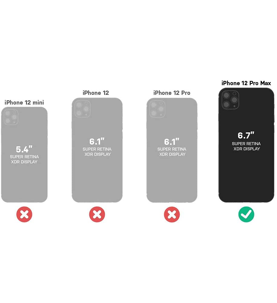 OtterBox Defender Case for iPhone 12 PRO MAX - Black