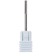 Makartt Cuticle Nail Drill Bit - Safety Tungsten Carbide Cuticle Remover Drill Bit Needle Bit Under Nail Cleaner Dead Skin Nail Prepare 3/32'' for Electric Nail File Nail Buffer Bit-3XF (Silver,Fine)