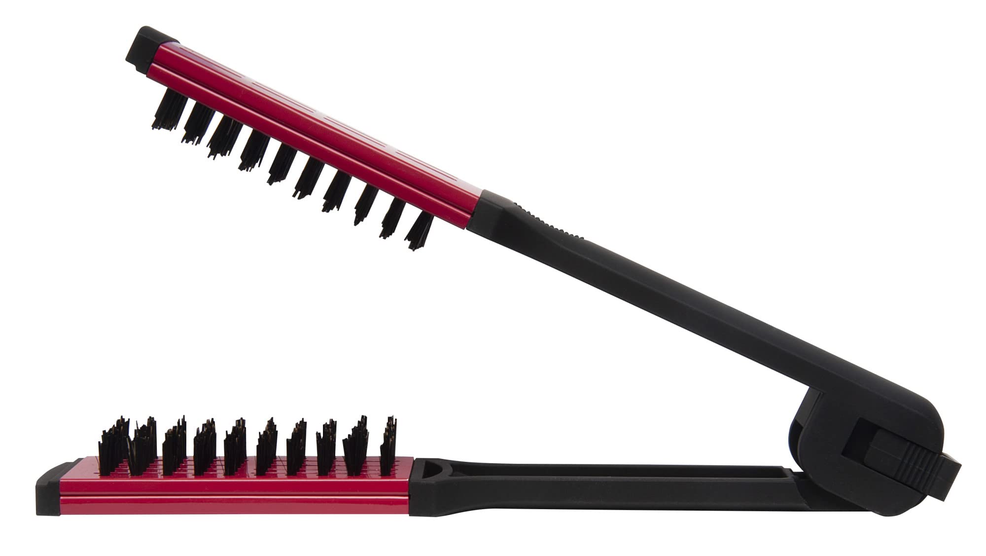فرشاة ديان الخزفية لفرد الشعر مع شعيرات نايلون لتنعيم وتصفيف الشعر الكثيف والخشن، فرشاة فرد الشعر مزدوجة الجوانب