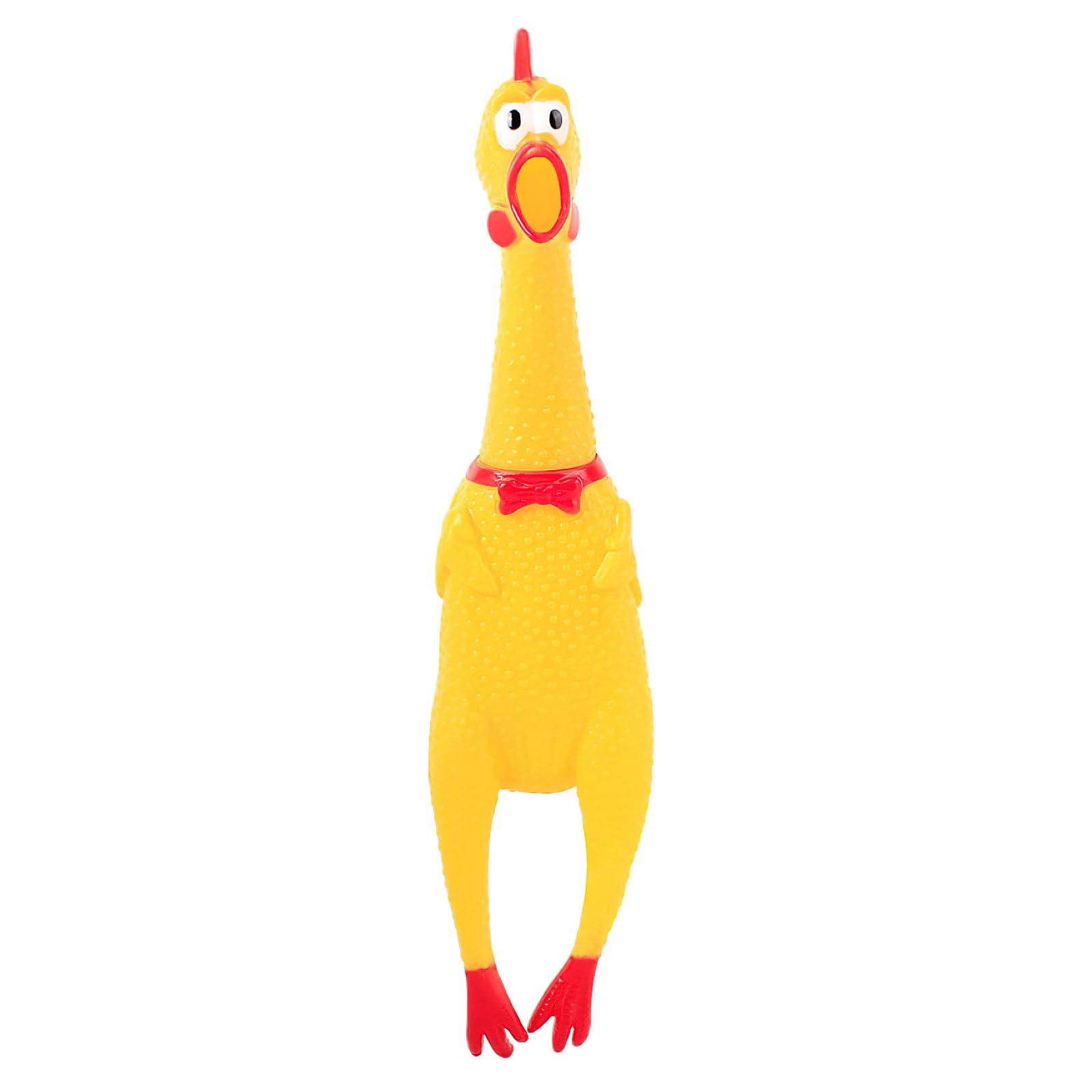 POPLAY Rubber Chickens That Squeak, Screaming Chicken Dog Toys Prank Novelty Toys for Kids Adults