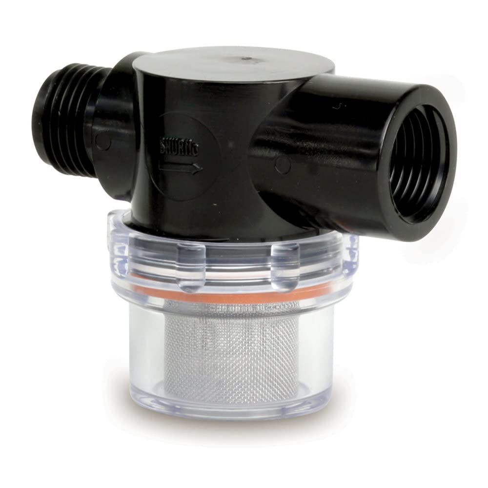 مصفاة أنابيب ملتوية مقاس 1/2 بوصة من SHURFLO (255-313)
