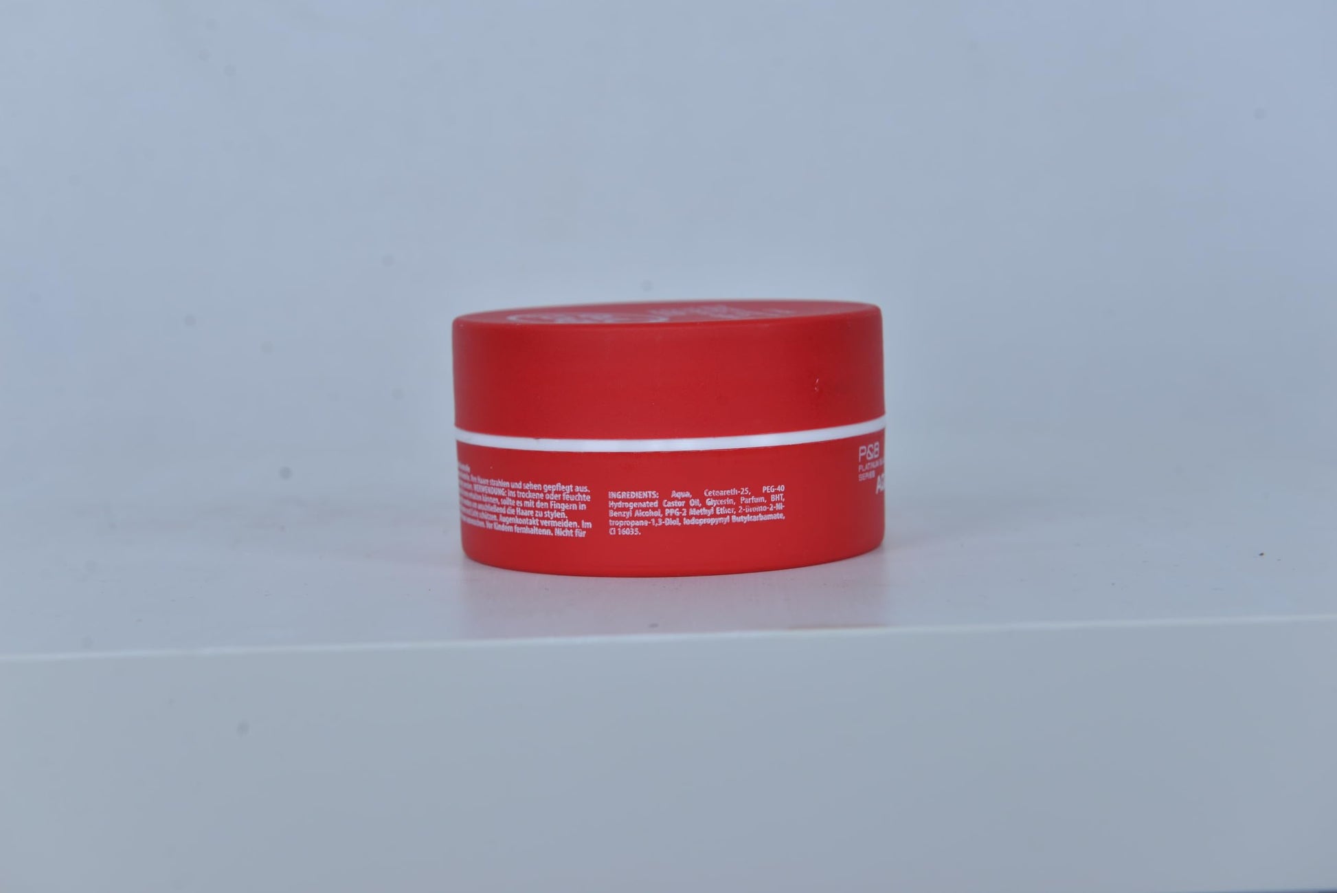 Redone Hair Wax Red 150 ml | Edge Control | Ultra Hold | Hair Wax for Men and Women | Strawberry Fragrance | Maximum Control