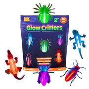 Glow Critters and Halloween Trick or Treat Glow Skeletons and Pumpkins - Glow Sticks Party Favors - Glow in The Dark Party Supplies