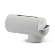 Munchkin Soft Spot Bath Spout Cover for Baby, Bathtub Guard with Built-in Bubble Bath Dispenser, Silicone, Grey